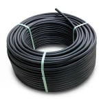 لفة أنابيب بلاستيك HDPE ضغط 6 بار PE100 قطر خارجي 75 مم SDR 26 لون اسود
