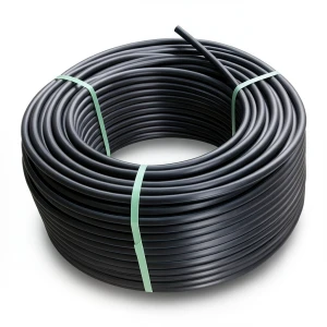 لفة أنابيب HDPE ضغط 6 بار PE 100 قطر خارجي 110 مم SDR 26 لون أسود