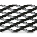 Hot Rolled Black Steel Expanded Metal Mesh Thickness 6 mm Width 1.22 m Length 6 m