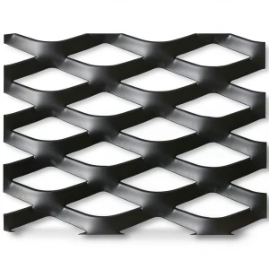 Hot Rolled Black Steel Expanded Metal Mesh Thickness 6 mm Width 1.22 m Length 6 m