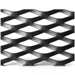 Hot Rolled Black Steel Expanded Metal Mesh Thickness 6 mm Width 1.22 m Length 7 m