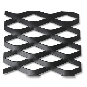 Hot Rolled Black Steel Expanded Metal Mesh Thickness 1.4 mm Width 2.44 m Length 1 m