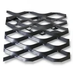 Hot Rolled Black Steel Expanded Metal Mesh Thickness 1.4 mm Width 2.44 m Length 2 m