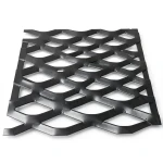 Hot Rolled Black Steel Expanded Metal Mesh Thickness 1.4 mm Width 2.44 m Length 3 m
