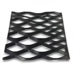 Hot Rolled Black Steel Expanded Metal Mesh Thickness 1.4 mm Width 2.44 m Length 4 m