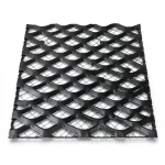 Hot Rolled Black Steel Expanded Metal Mesh Thickness 1.4 mm Width 2.44 m Length 4 m