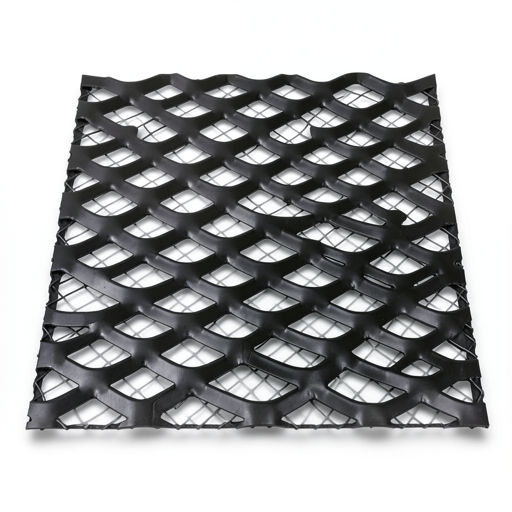 Hot Rolled Black Steel Expanded Metal Mesh Thickness 1.4 mm Width 2.44 m Length 4 m