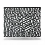 Hot Rolled Black Steel Expanded Metal Mesh Thickness 1.2 mm Width 2.44 m Length 4 m