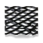 Hot Rolled Black Steel Expanded Metal Mesh Thickness 1.2 mm Width 2.44 m Length 5 m