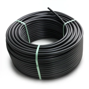 HDPE Polyethylene Coil Pipe Nominal Pressure 6 Bar PE 100 OD 63 mm SDR 26 Black