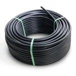 لفة أنابيب بلاستيك HDPE ضغط 6 بار PE100 قطر خارجي 75 مم SDR 26 لون اسود