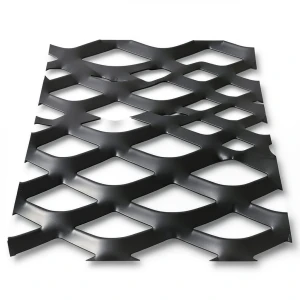 Hot Rolled Black Steel Expanded Metal Mesh Thickness 1.2 mm Width 2.44 m Length 6 m