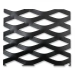 Hot Rolled Black Steel Expanded Metal Mesh Thickness 1.2 mm Width 2.44 m Length 7 m