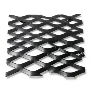 Hot Rolled Black Steel Expanded Metal Mesh Thickness 1.5 mm Width 2.44 m Length 2 m