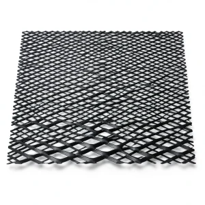Hot Rolled Black Steel Expanded Metal Mesh Thickness 1.5 mm Width 2.44 m Length 3 m