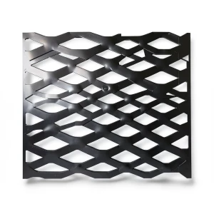Hot Rolled Black Steel Expanded Metal Mesh Thickness 1.4 mm Width 2.44 m Length 3 m