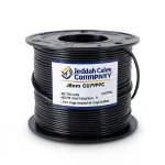 2.5mm Single Core Stranded Electrical Wire CU/PVC, 450/750 volts, Black | Jeddah Cables Company