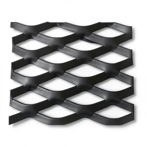 Hot Rolled Black Steel Expanded Metal Mesh Thickness 1.4 mm Width 2.44 m Length 6 m