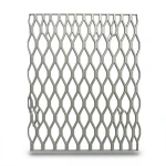 PVC Coated Expanded Metal Thickness 2.7 mm Size 1×2 meters