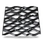 Hot Rolled Black Steel Expanded Metal Mesh Thickness 1.4 mm Width 2.44 m Length 7 m