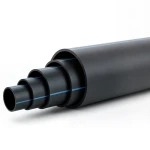 أنابيب HDPE ضغط 16 بار PE 80 قطر خارجي 500 مم SDR 9 لون أسود