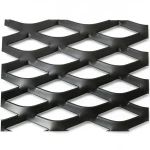 Hot Rolled Black Steel Expanded Metal Mesh Thickness 1.5 mm Width 2.44 m Length 1 m