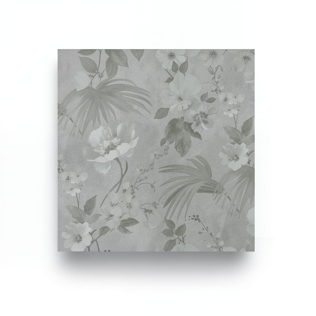 Italian Wall Covering Gray Color 10m x 0.53m, Model 63051