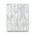 Italian Geometric Wall Covering 10m x 1.06m Gray, Model 83639