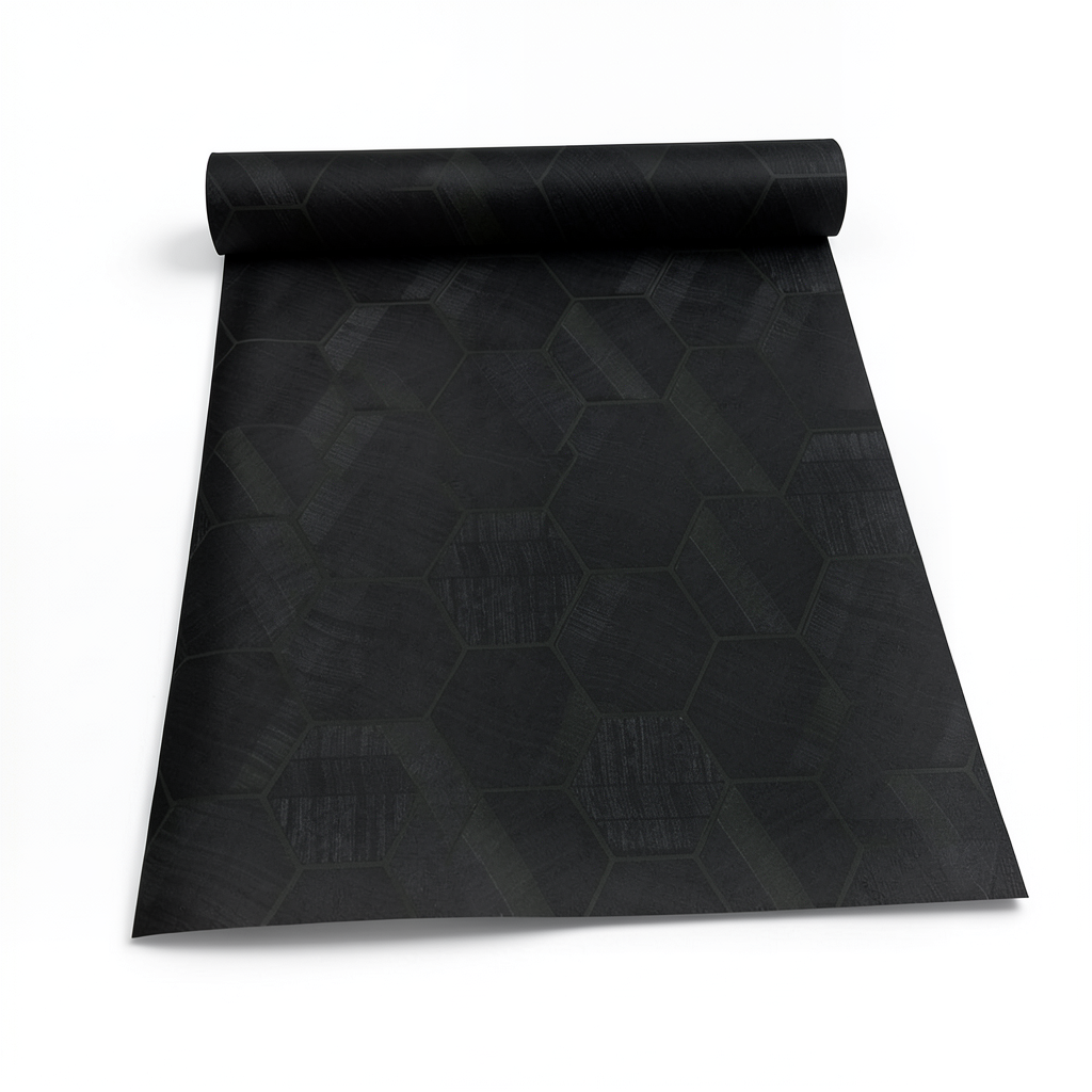 Italian Wall Decoration 10m x 0.73m Black, Model 44801