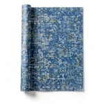 Dutch Patterned Wallpaper 10 m x 0.53 m Blue, Model 221331