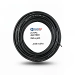 25sq mm Single Core Stranded Wire CU/PVC, 450/750V, Black Color | Jeddah Cables Company