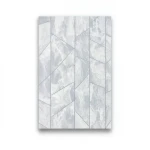 Italian Geometric Wall Covering 10m x 1.06m Gray, Model 83639