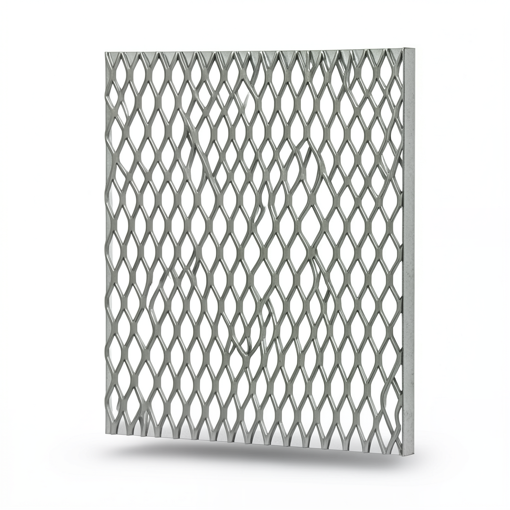 Expanded Metal 1.2 mm Thickness Size 1×2 meters