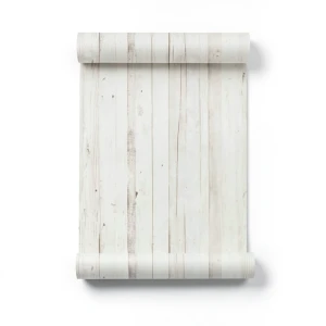 Wooden Wall Covering Off White 0.53m x 10m, Model 18292