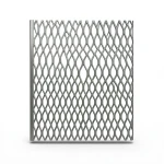 PVC Coated Expanded Metal Thickness 3 mm Size 1×2 meters