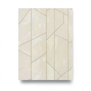 Italian Geometric Wallpaper 10m x 1.06m Beige, Model 83643