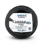 150mm Single Core Stranded Wire CU/PVC, 450/750V, Black | Jeddah Cables Company