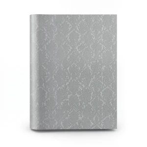 Italian Wallpaper Patterned Design Gray Color, Size 10mx1.06m, Model RC19024