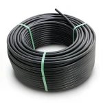 لفة أنابيب بلاستيك HDPE ضغط 10 بار PE 100 قطر خارجي 110 مم SDR 17 لون أسود