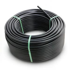 لفة أنابيب بلاستيك HDPE ضغط 10 بار PE 100 قطر خارجي 110 مم SDR 17 لون أسود