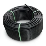 لفة أنابيب HDPE ضغط 6 بار PE 100 قطر خارجي 140 مم SDR 17 لون أسود