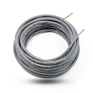 Stranded Copper Electrical Wire 6mm 450/750V Gray PVC Insulated | Jeddah Cables Company