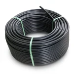 لفة أنابيب بلاستيك HDPE ضغط 10 بار PE 100 قطر خارجي 160 مم SDR 17 لون أسود