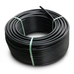 لفة أنابيب HDPE ضغط 12.5 بار PE 100 قطر خارجي 25 مم SDR 13.6 لون أسود