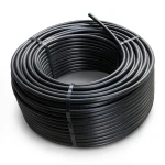 لفة أنابيب HDPE ضغط 5 بار PE 80 قطر خارجي 125 مم SDR 26 لون أسود