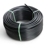 لفة أنابيب HDPE ضغط 5 بار PE 80 قطر خارجي 160 مم SDR 26 لون أسود
