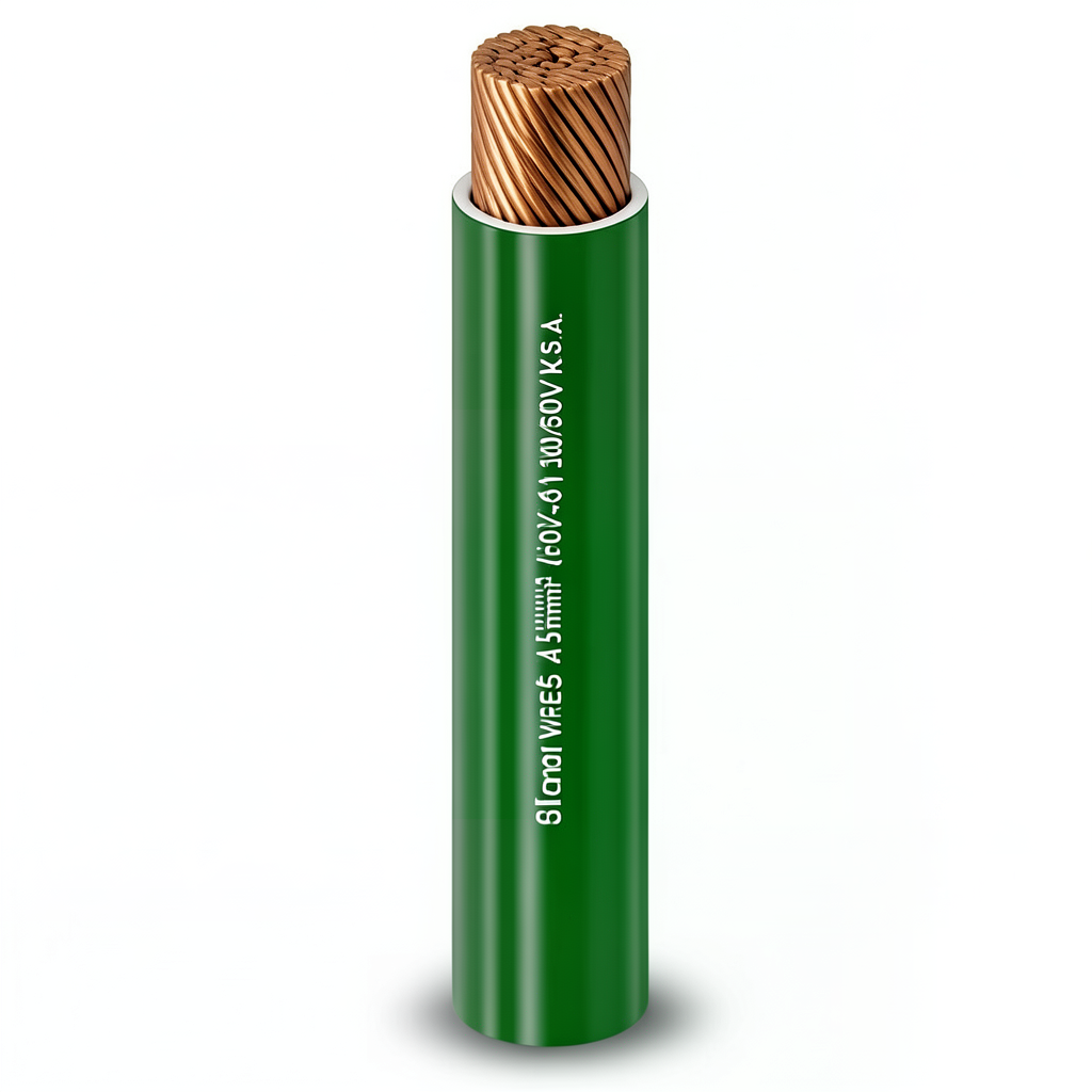 لفة سلك كهرباء مفرد نحاس مرن عزل PVC، مقاس 185 mm2، 450/750 فولت | شركة الفنار