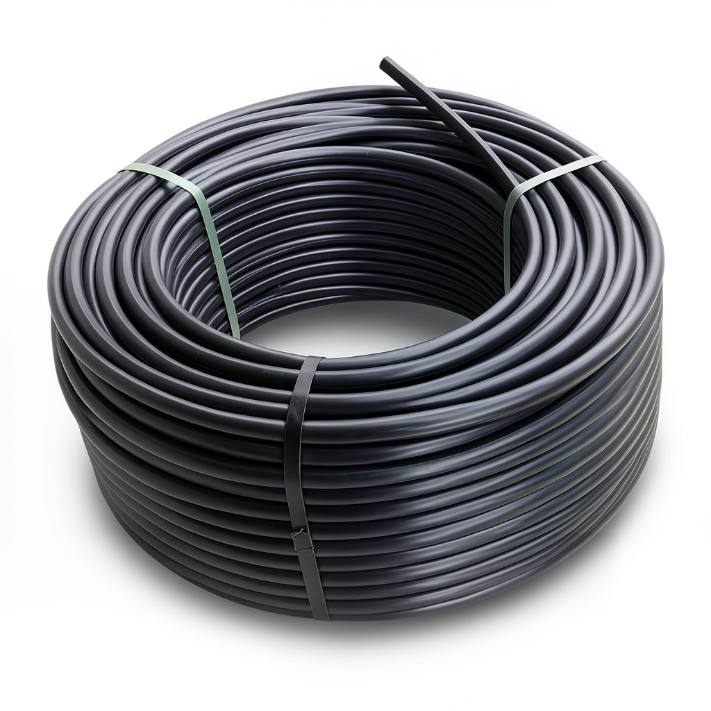 HDPE Polyethylene Coil Pipe PN 10 Bar PE 100 90 mm SDR 17 Black