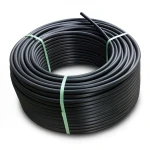 لفة أنابيب HDPE ضغط 6 بار PE 100 قطر خارجي 140 مم SDR 17 لون أسود