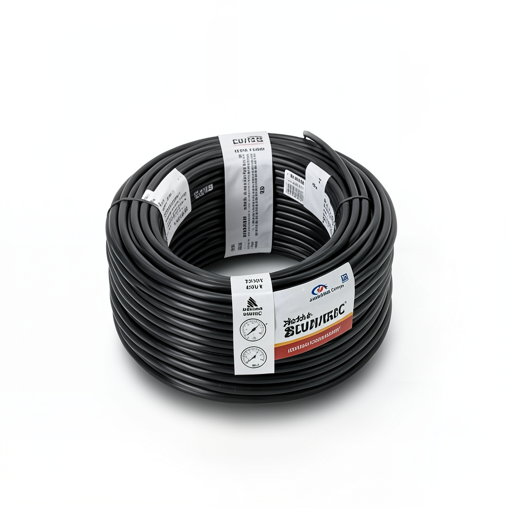 70sq mm Single Core Stranded Wire CU/PVC, 450/750V, Black | Jeddah Cables Company